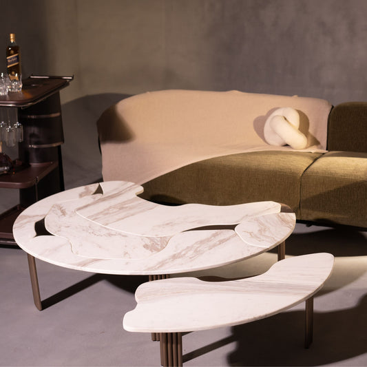 Crescent Nesting Tables